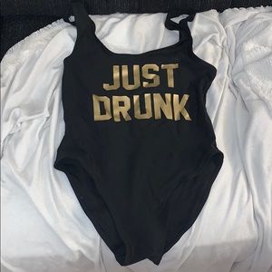 Just drunk one piece